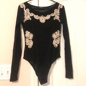 COPY - Back Mesh Bodysuit with Detail
